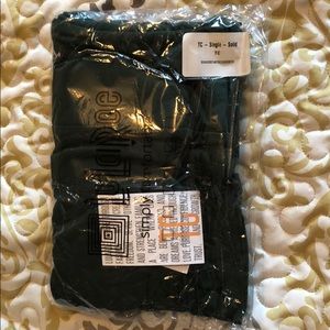 Lularoe Solid TC leggings green
